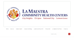 Desktop Screenshot of lamaestrafamilyclinic.org